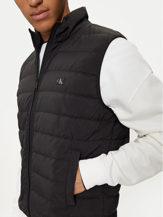Calvin Klein Jeans Calvin Klein Jeans Vestă J30J326635 Negru Regular Fit