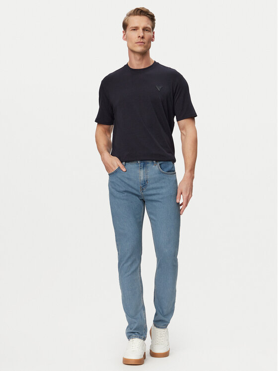 Guess Guess T-Shirt M6GI21 K3053 Dunkelblau Regular Fit