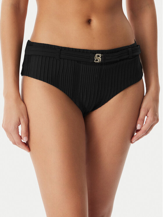 BOSS BOSS Dół od bikini 50561326 Czarny Regular Fit