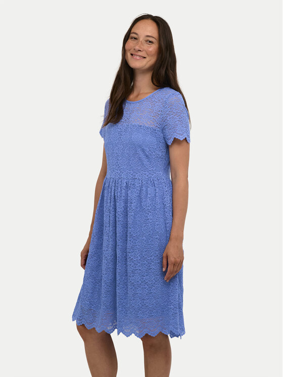 Kaffe Kaffe Sommerkleid Karen 10508535 Blau Regular Fit