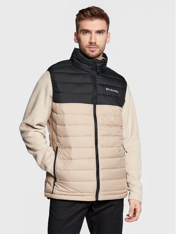 Columbia Columbia Γιλέκο Powder Lite 1748031 Μπεζ Regular Fit