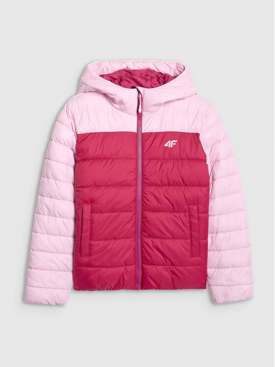 4F 4F Giubbotto piumino 4FJRAW25TDJAF0771-54S Rosa Regular Fit