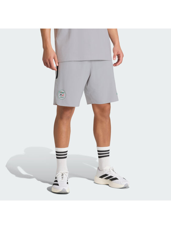 adidas adidas Szorty sportowe 162444 Szary Regular Fit