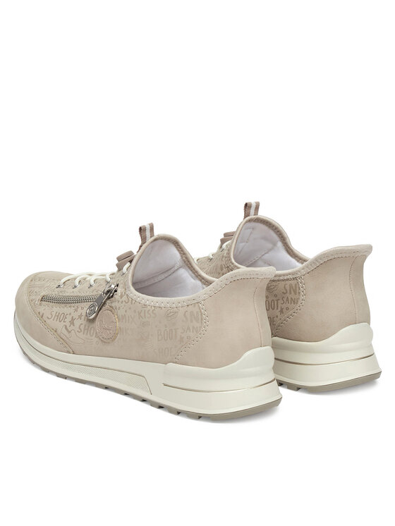 Rieker Rieker Sneakersy N1455-62 Béžová