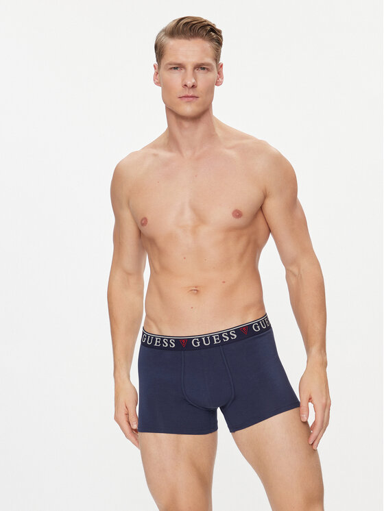 Guess Guess Set di 3 boxer U97G01 KCD31 Blu scuro