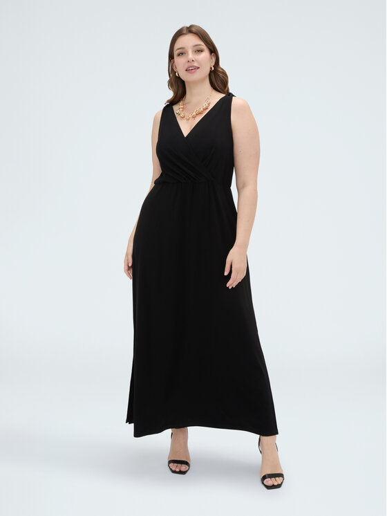 Fiorella Rubino Fiorella Rubino Sukienka wieczorowa 7047L001231N033 Czarny Regular Fit