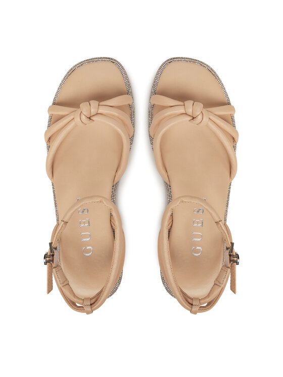 Guess Guess Sandaalid FLJSLO LEA03 Beež