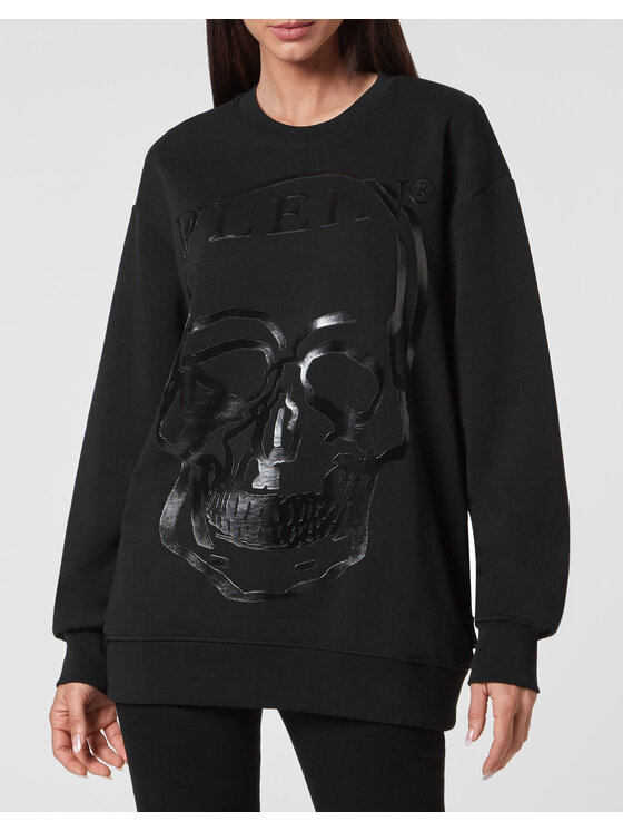 PHILIPP PLEIN PHILIPP PLEIN Bluza 239 Czarny Regular Fit