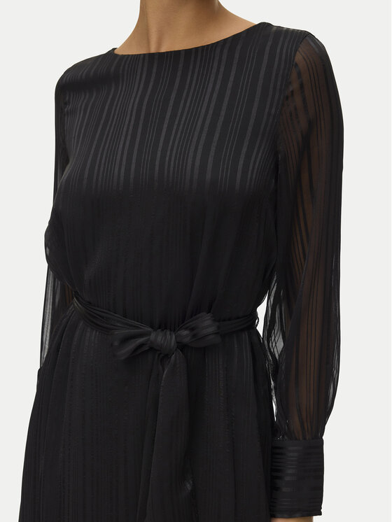 Vero Moda Vero Moda Koktejlové šaty Gedna 10335586 Černá Regular Fit