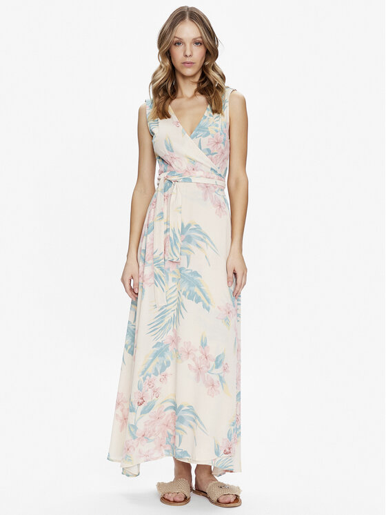 LTB Rochie de vară Zoyapa 40002 25014 Bej Regular Fit