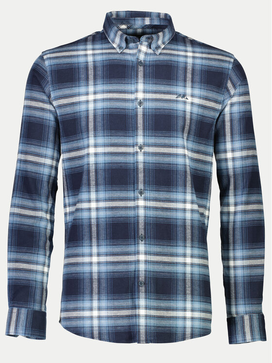 Lindbergh Lindbergh Cămașă 30-225054 Bleumarin Relaxed Fit