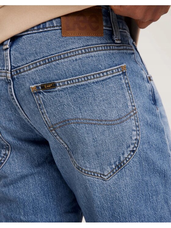 Lee Lee Jeansy Oscar Niebieski Loose Fit
