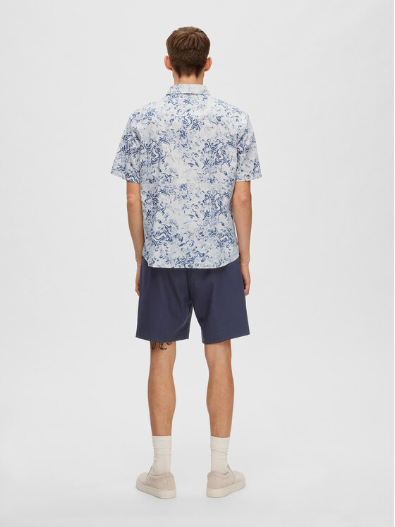 Selected Homme Selected Homme Πουκάμισο 16088361 Μπλε Relaxed Fit