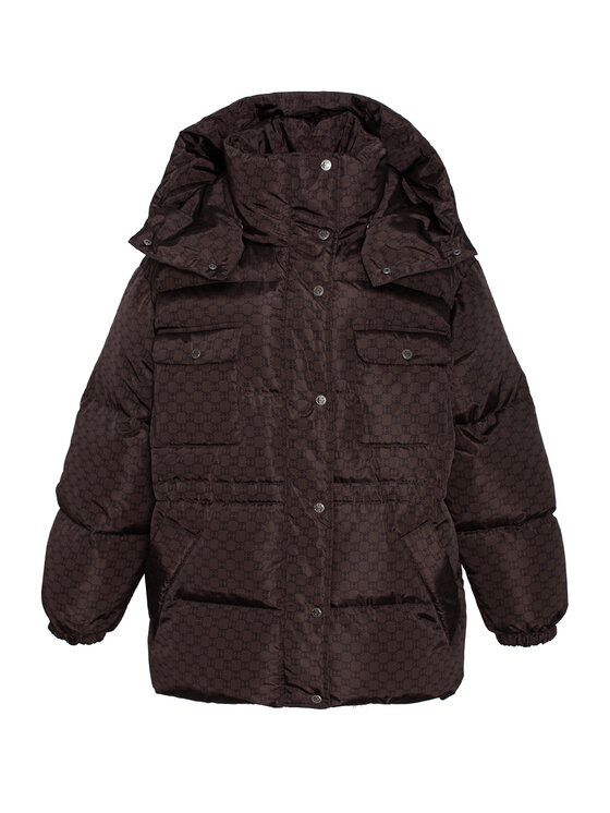 Magda Matyja Magda Matyja Kurtka puchowa ALASKA PUFFER JACKET Brązowy Loose Fit