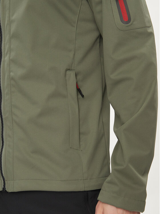 CMP CMP Kurtka przeciwdeszczowa 39A5027 Zielony Regular Fit