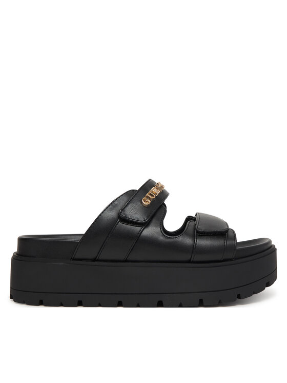 Guess Guess Šlepetės FLJFAX ELE03 Juoda