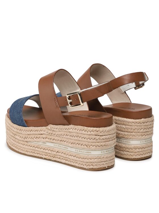 U.S. Polo Assn. U.S. Polo Assn. Espadrile Loren LOREN007 Rjava