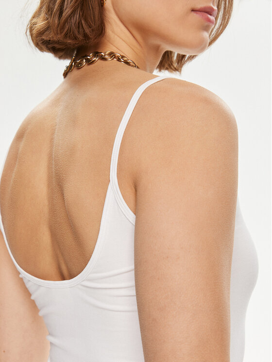 Gina Tricot Gina Tricot Top 22470 Bijela Slim Fit