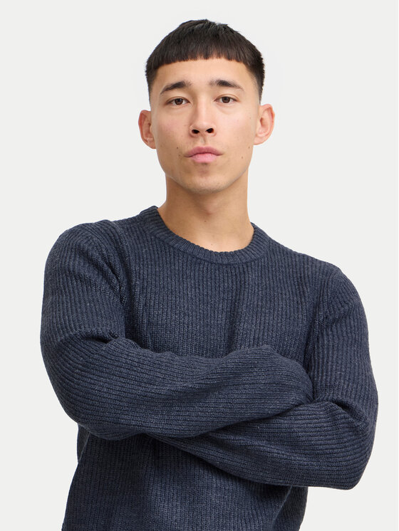 Blend Blend Sweater 20717277 Sötétkék Regular Fit