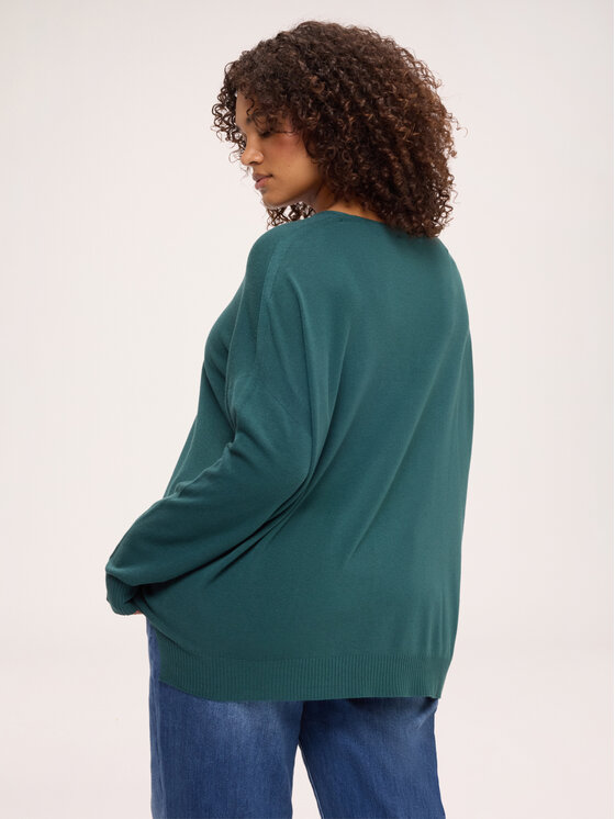 Fiorella Rubino Fiorella Rubino Maglione M346E002405N015 Verde Over Fit
