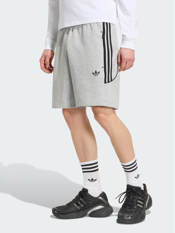 adidas adidas Szorty sportowe 168233 Szary Regular Fit
