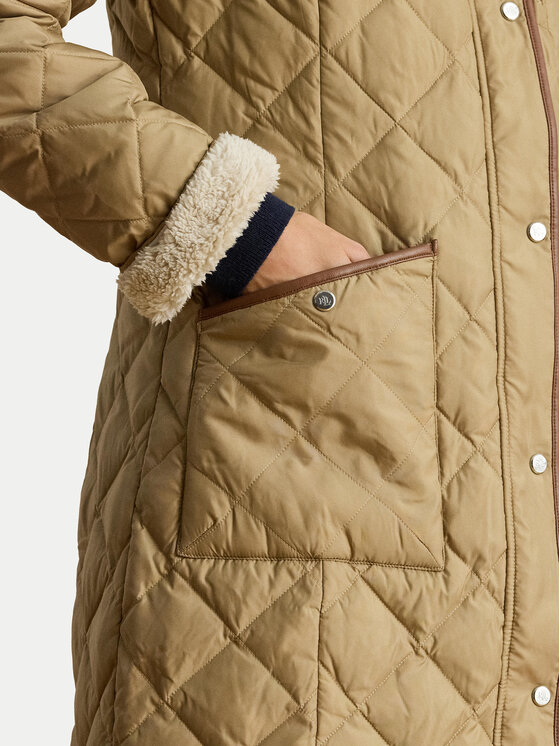 LAUREN RALPH LAUREN LAUREN RALPH LAUREN Vatovaná bunda 297P04107001 Béžová Regular Fit