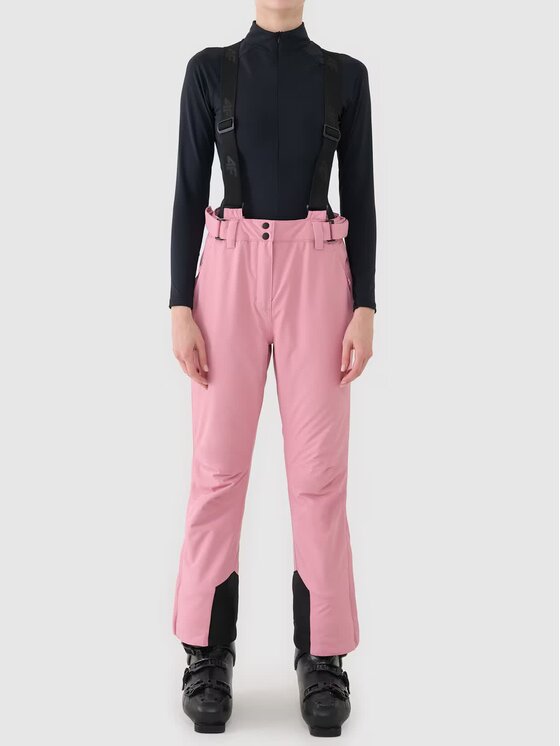 4F 4F Pantaloni da sci 4FWAW24TFTRF0921-54S Rosa Regular Fit