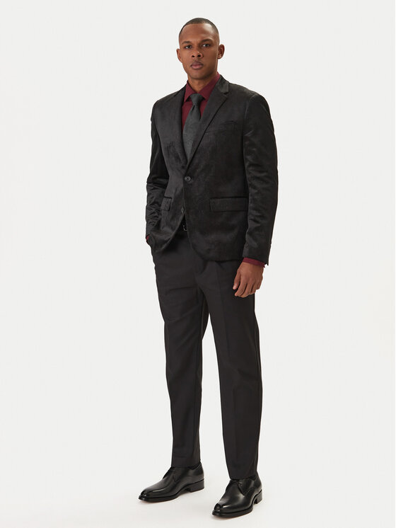 Guess Guess Švarkas M6RN48 K45M2 Juoda Classic Fit