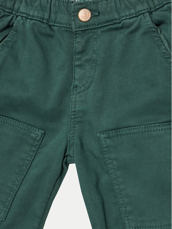 Original Marines Original Marines Hlače DEA0700NM Zelena Regular Fit
