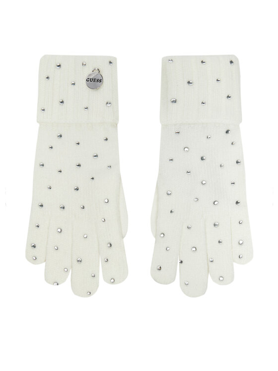 Guess Guess Guanti da donna AW5215 POL02 Bianco