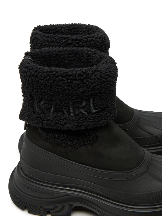 KARL LAGERFELD KARL LAGERFELD Čizme KL42964 Crna