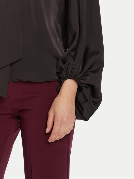Rinascimento Rinascimento Μπλουζάκι CFC0126202003 Μαύρο Loose Fit