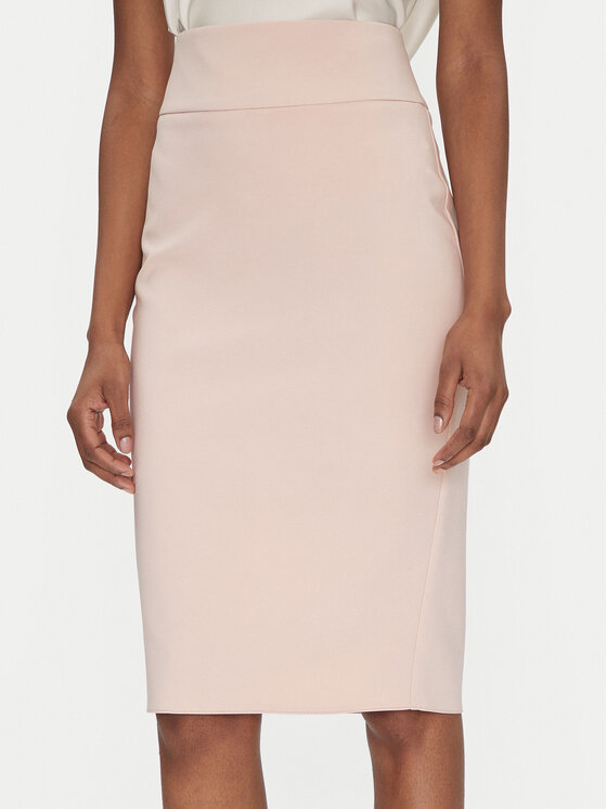 Rinascimento Rinascimento Fustă tip creion CFC0122808003 Roz Regular Fit