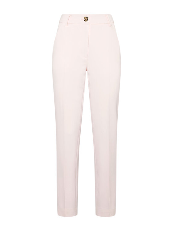 PHILIPP PLEIN PHILIPP PLEIN Spodnie materiałowe 5183 Różowy Flare Fit
