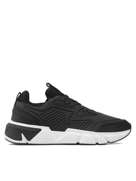 Calvin Klein Calvin Klein Αθλητικά Low Top Lace Up Knit HM0HM00647 Μαύρο