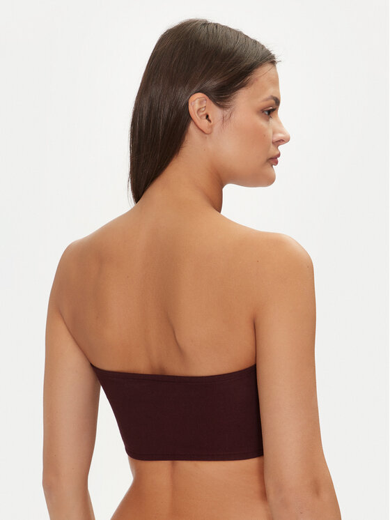 Tommy Hilfiger Tommy Hilfiger Krūšturis bez stīpiņām UW0UW05608 Bordo