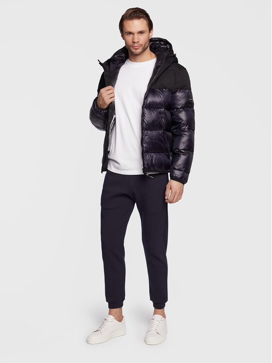 REPLAY REPLAY Зимно яке M8183A.000.84174 Тъмносин Regular Fit