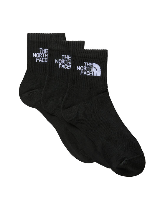 The North Face Súprava 3 párov vysokých pánskych ponožiek NF0A882GJK31 Čierna