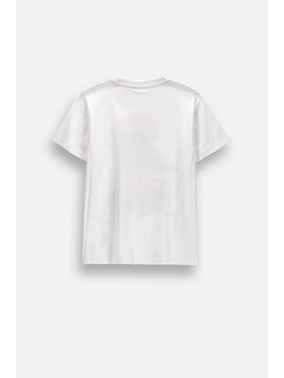 Coccodrillo Coccodrillo T-Shirt ZC6143219VBB-001 Biały Regular Fit