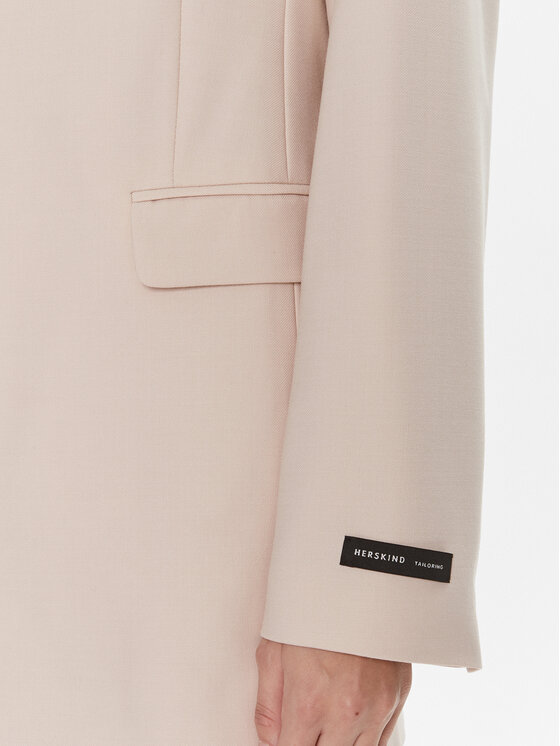 Herskind Herskind Marynarka Lilith 5010993 Beżowy Regular Fit