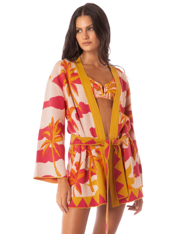 Maaji Vestito di rete PT2721CK Rosso