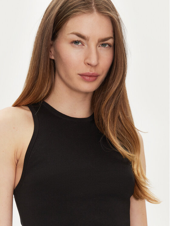 Elisabetta Franchi Elisabetta Franchi Felső TK-39S-51E2 Fekete Slim Fit