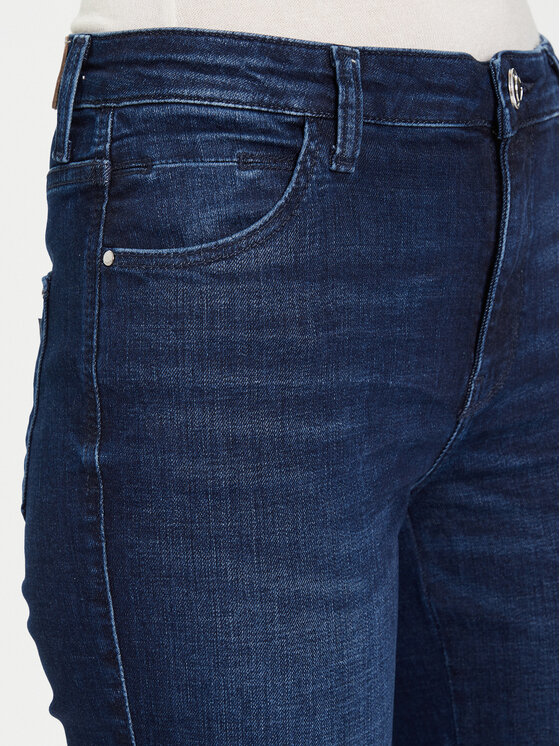 Guess Guess Jeans hlače W5BA15 D0791 Modra Straight Fit