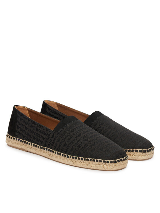 Emporio Armani Emporio Armani Espadrile EM005853 AF25529 MC012 Črna