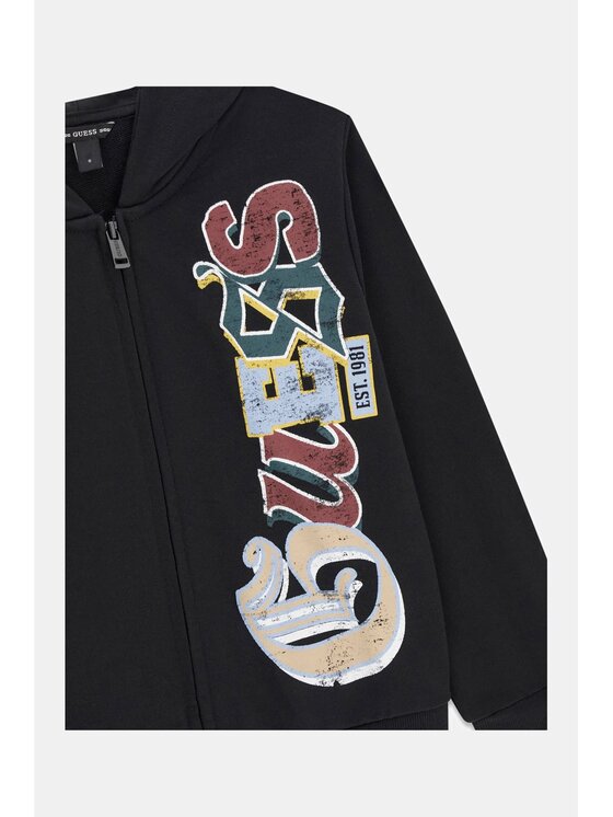 Guess Kids Guess Kids Kardigan 183805 Czarny Classic Fit