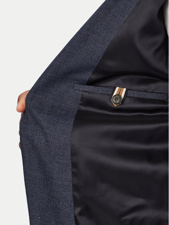 BOSS BOSS Sacou Hutson 50561859 Bleumarin Regular Fit