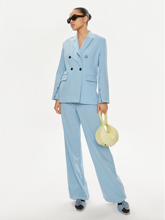 MSGM MSGM Піджак 3441MDG27 237200 Голубий Relaxed Fit