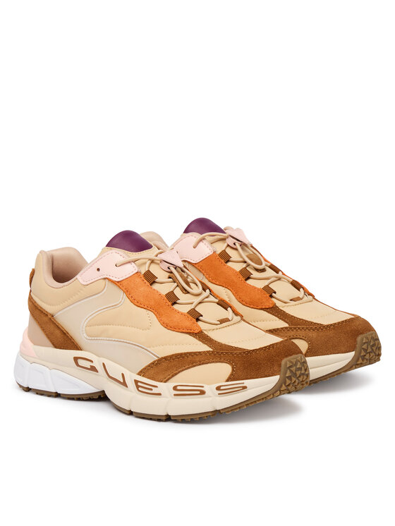 Guess Guess Sneakersy FLTBRZ LEP12 Béžová