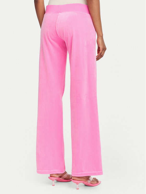 Juicy Couture Juicy Couture Spodnie dresowe Old Gothic JCWBJ226334 Różowy Regular Fit