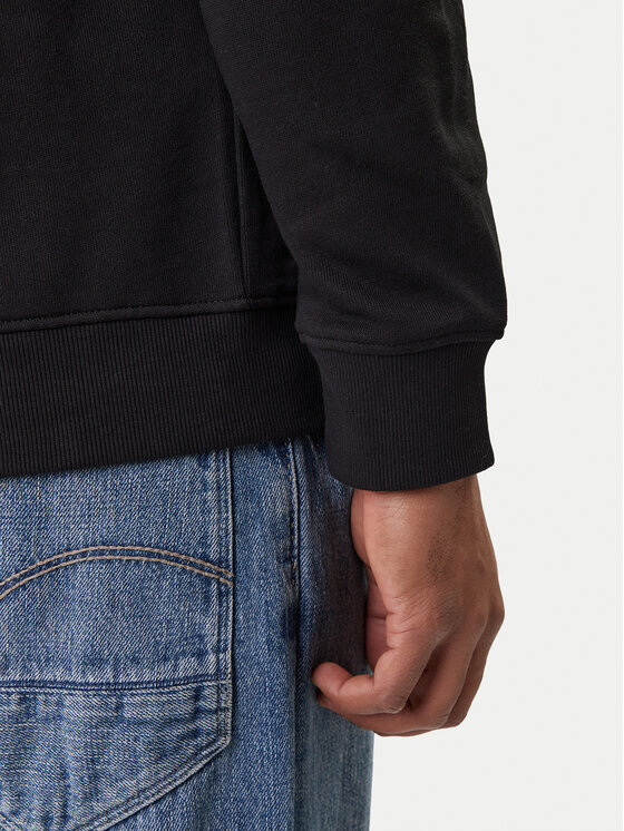 Jack & Jones Jack & Jones Pulóver College Logo 12288362 Fekete Regular Fit